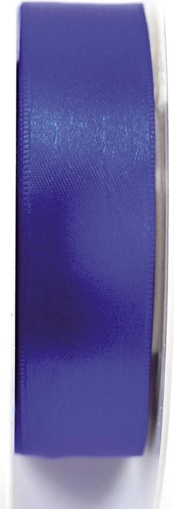 Goldina 8172025340025 Doppelsatinband - 25 mm x 25 m, königsblau