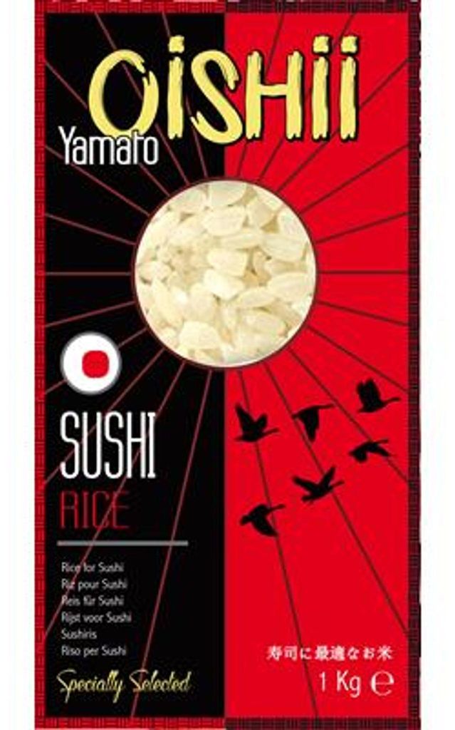 Riz pour sushi Oishii Yamato, 1 kg Image du produit 