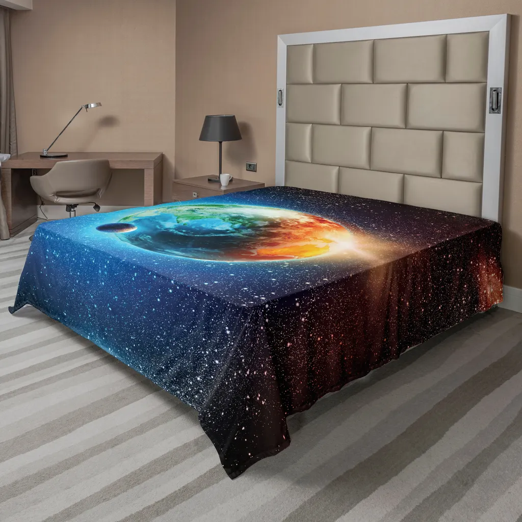 Lenzuolo Spaziale ABAKUHAUS 266x260cm - Design Astronomico Premium