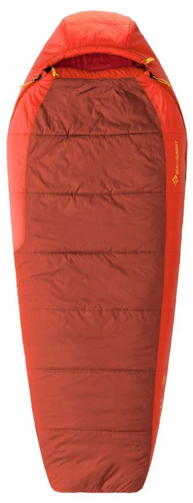 Hamelin Synthetic Sleeping Bag -9 C rot regular 185 cm - Farbe picante