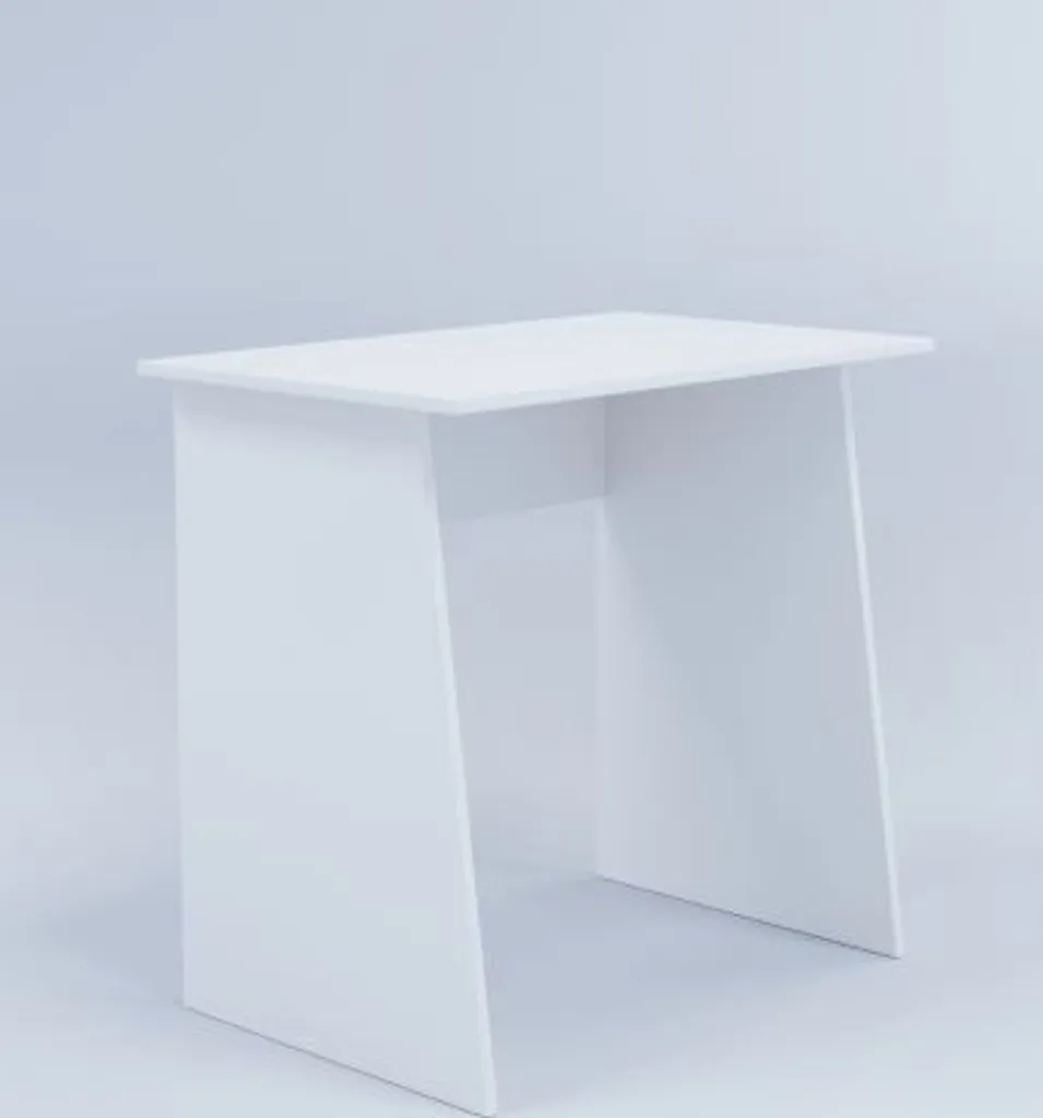 Petit Bureau 80 cm Masola Mini - Table Informatique Idéale pour Studios - 4