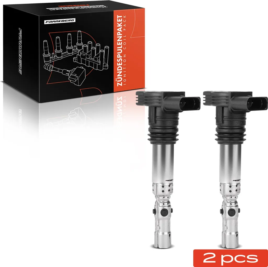 Kit 2 Bobine Accensione Frankberg VW Passat Bora Polo Audi A4 Avant