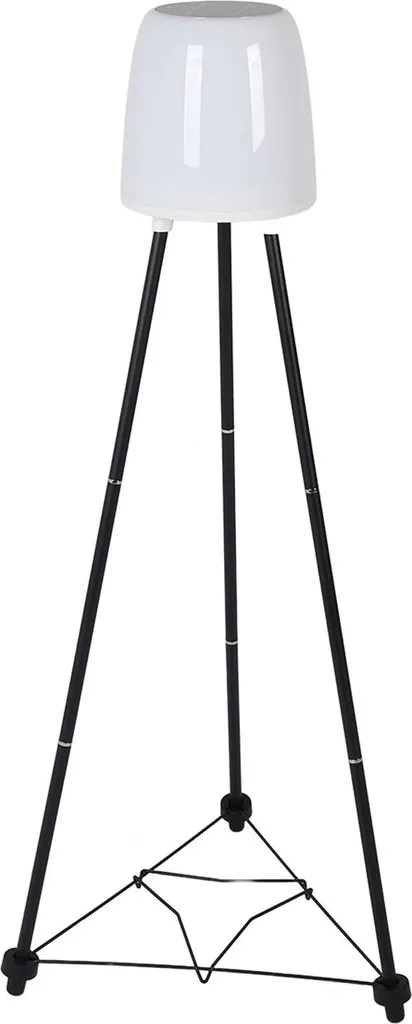 Lampe Solaire d'Extérieur avec Support Plantes pour Patio et Jardin