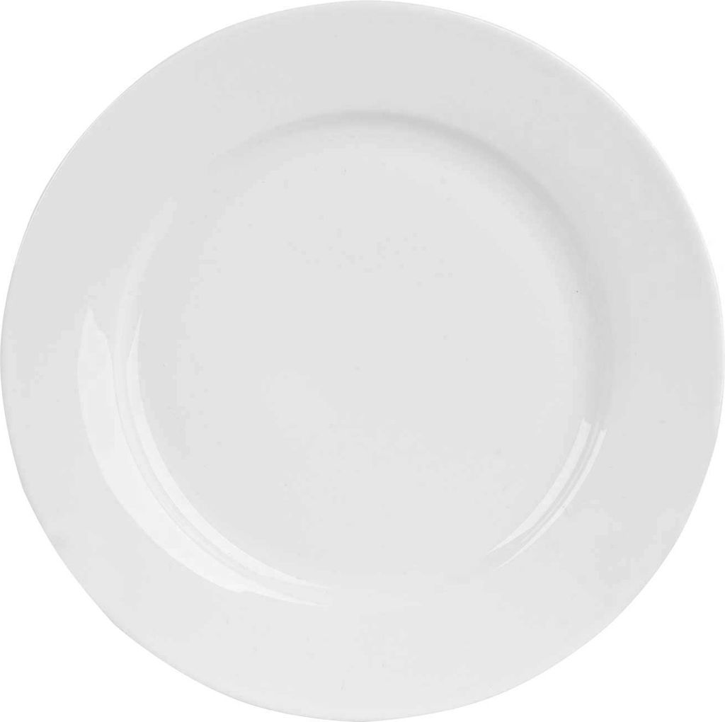 Dessertteller - Weiß - Bone China - Ø 20 cm