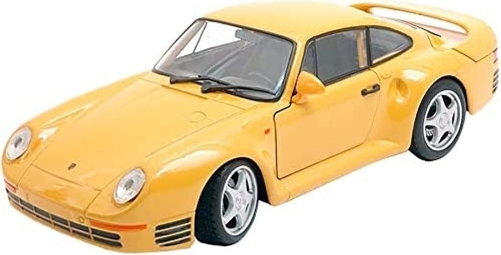 PORSCHE 959 Gelb, WEL24076GE, Maßstab1/24, WELLY