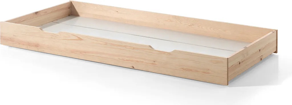 Tiroir de lit Dream Tree Dallas 90x200 cm en bois massif naturel