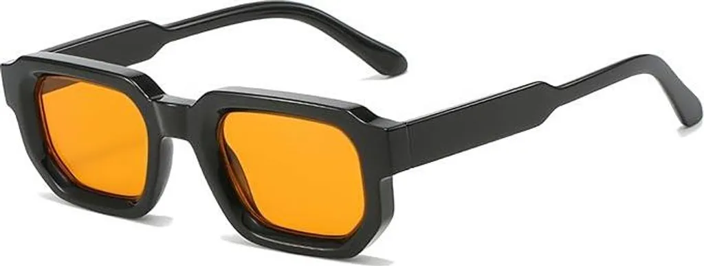 Lunettes de Soleil Rectangulaires pour Homme et Femme Style Rétro Chic