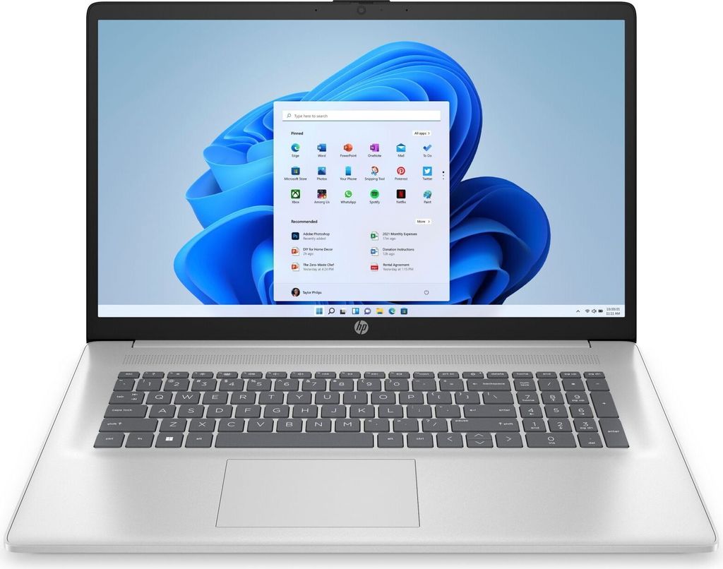 HP 17-cp2161ng 17.3" FHD IPS Ryzen 5 7520U 8GB RAM 512GB SSD Windows - AMD R5 - 512 GB