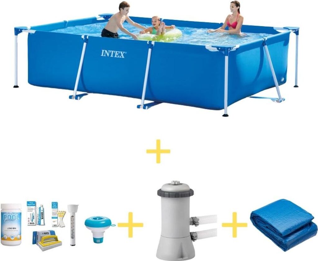 Rámový bazén Intex - 300 x 200 x 75 cm - obsahuje balenie Obrázok produktu 