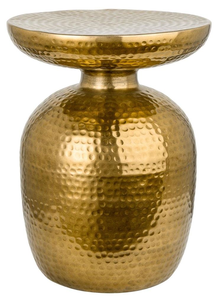 Beistelltisch 50cm Gold Design Tisch Modern Wohnzimmer Produktbild 