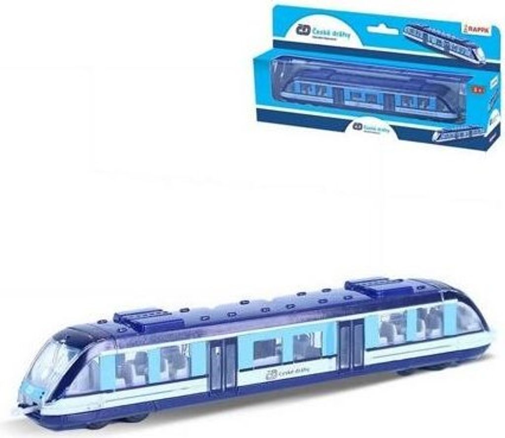 RAPPA Metall-Regionalzug Tschechische Eisenbahnen 17 cm