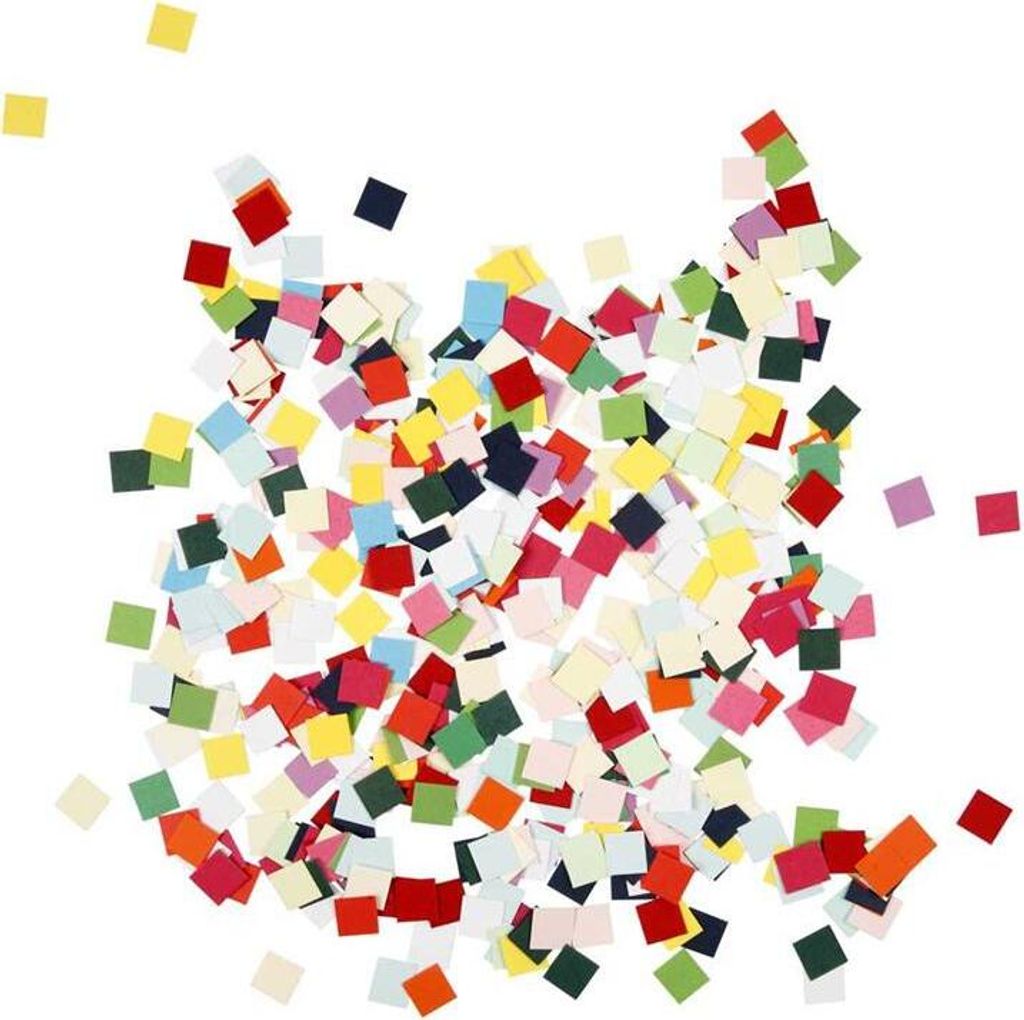 Creativ Company 21010, Pixels, 10000 Stück(e), Gemischte Farben, 10 mm, 10 mm, 180 g