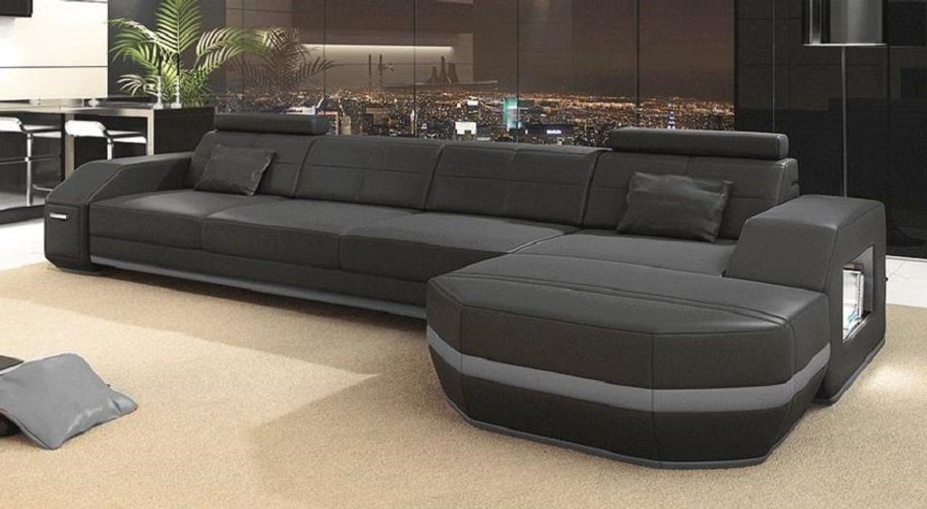 Wohnlandschaft Sofa Ecksofa Moderne Polster