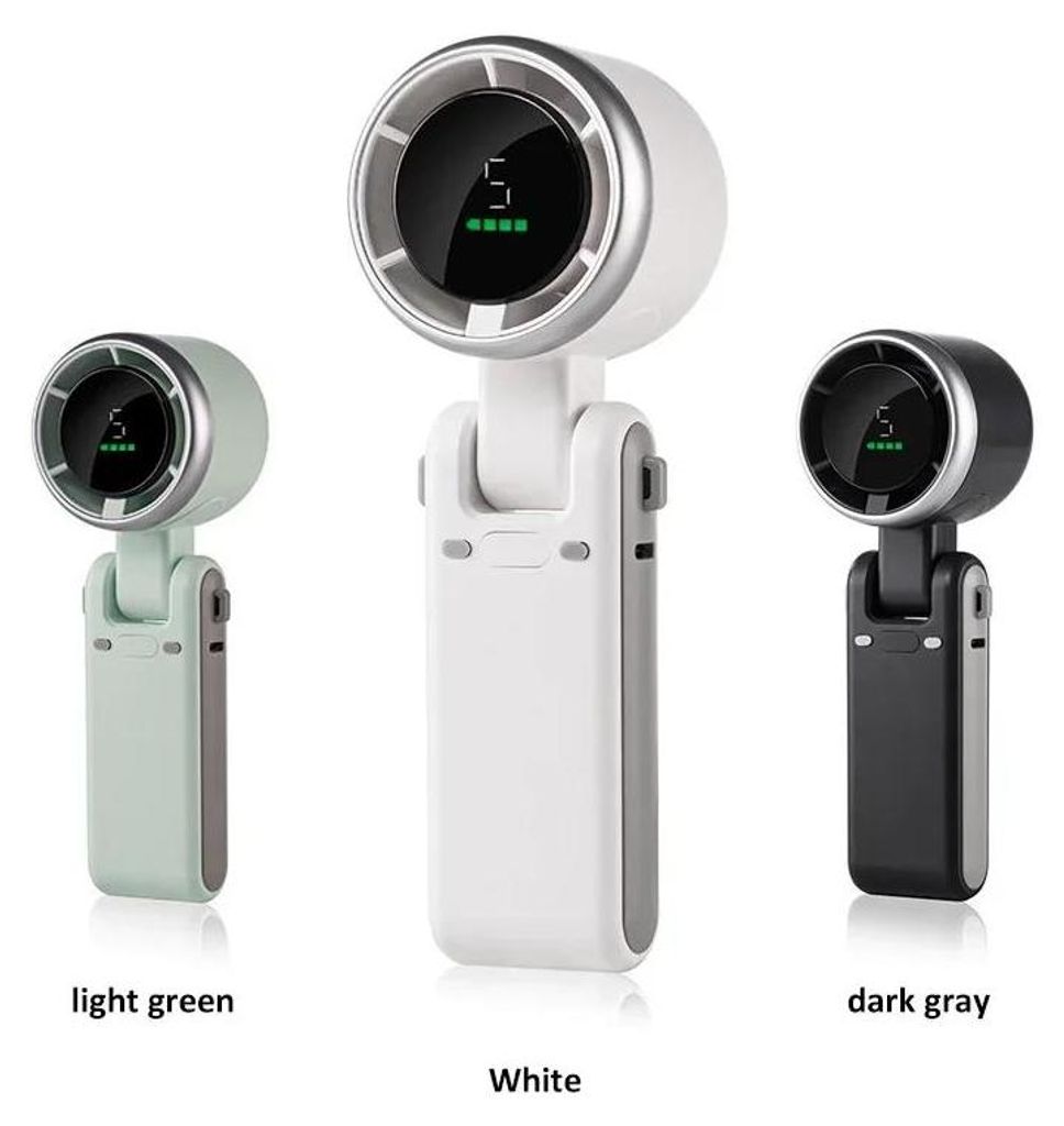 Miniwentylator ręczny - Przenośny wentylator USB-C - Zdjęcie produktu 