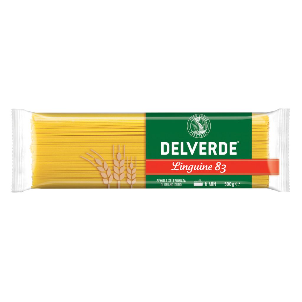 Delverde Linguine 83 dünne Spaghetti aus Hartweizengrieß Produktbild 