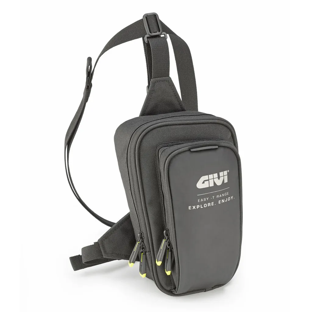 Sacoche de jambe moto GIVI XL noire pour vos papiers et smartphone