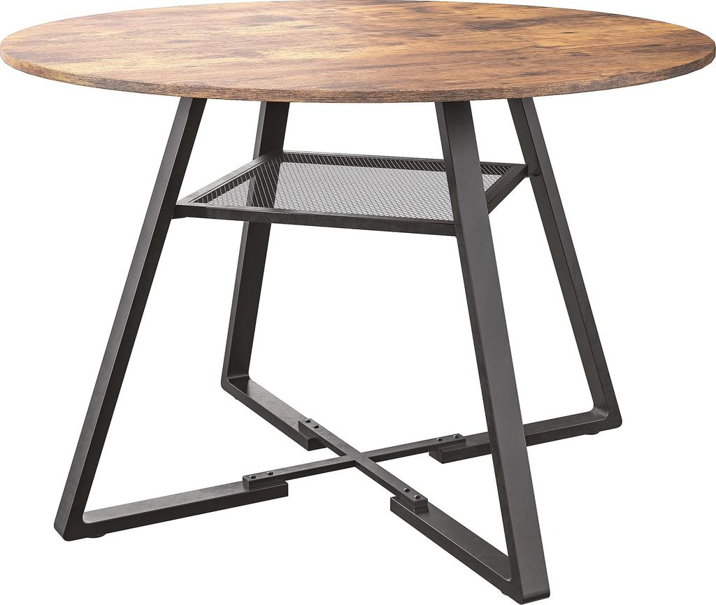 Tavolo da pranzo rotondo Fortuna Lai Ø120 cm in stile Immagine del prodotto 