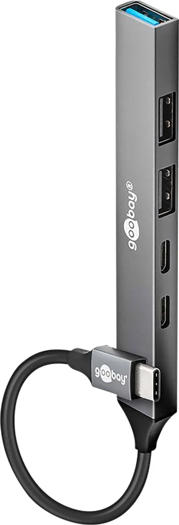 Hub USB-C Goobay 74460 | 5 Porte USB 3.2 Gen 1 | Miglior Prezzo