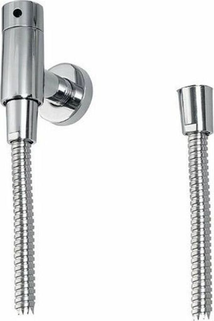 Sapho Ventil für WC-Handbrausen, Schlauch 120cm, Chrom Produktbild 