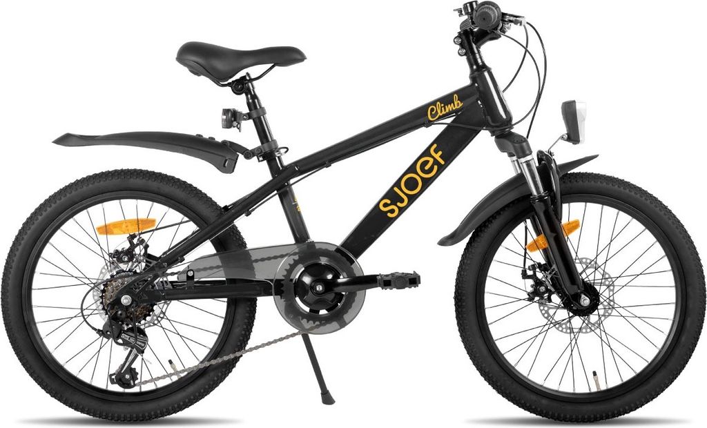SJOEF Climb Kinderfahrrad / Mountainbike 20 Zoll |Ab 6-8 Jahren | Kinder Fahrrad für Jungen / Jugend | MTB mit 6 Shimano-Gänge & Scheibenbremsen ...