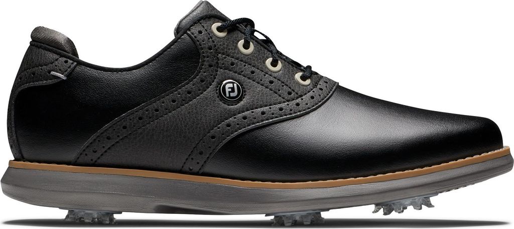 Footjoy Traditions Damen-Golfschuhe Schwarz