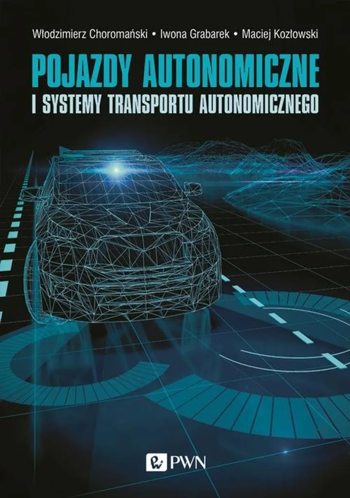 Livre technique sur les véhicules et transports autonomes en polonais