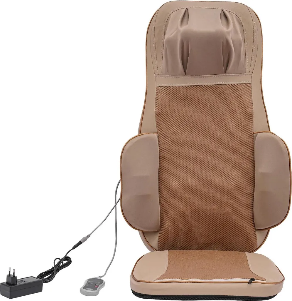 Siège de massage vibrant 3 niveaux pour soulagement dos et épaules