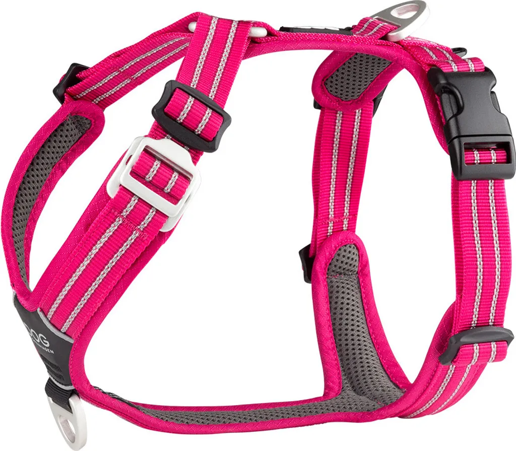 Harnais de marche pour chien Dog Copenhagen Air XL Rose - Confortable