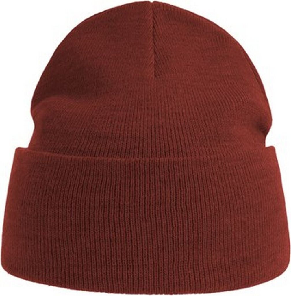Atlantis - "Pure" Mütze für Herren/Damen Uni AB549 (Einheitsgröße) (Rostfarben)