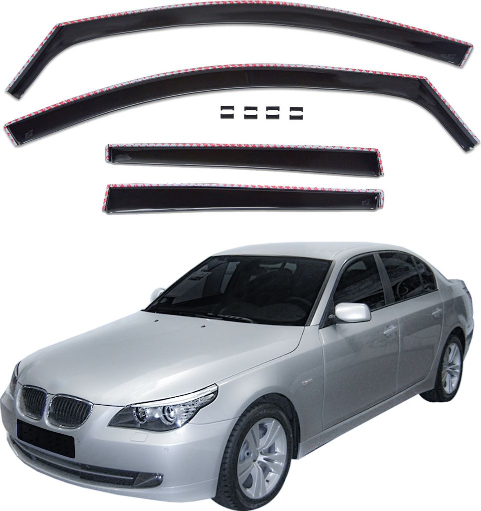 J&J AUTOMOTIVE | GP Windabweiser Für BMW 5 Series E60 4D Produktbild 