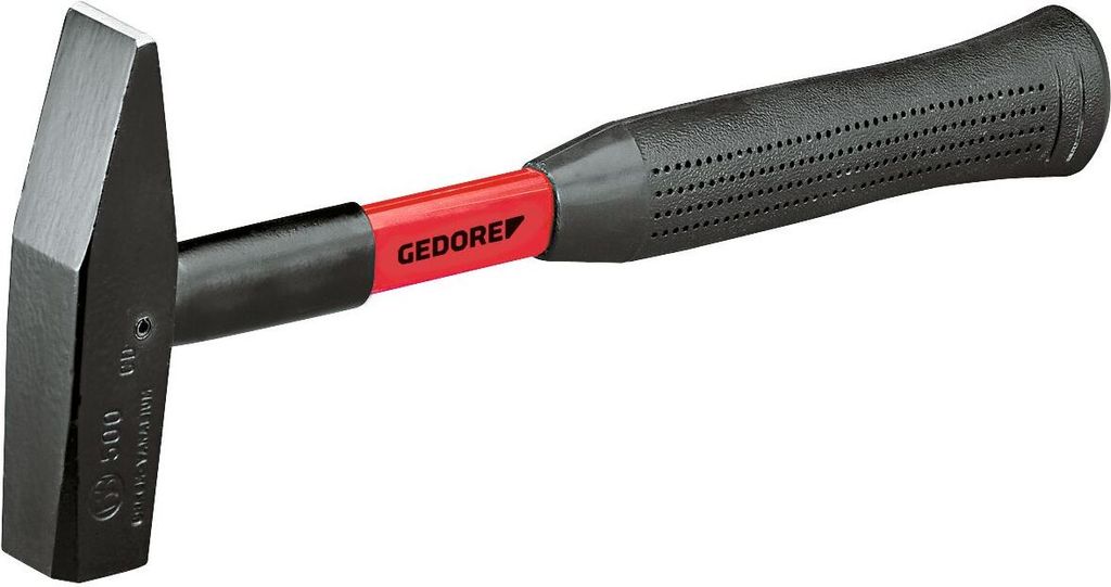 GEDORE 500 F-500 Schlosserhammer mit Fiberglasstiel, 500 g, 8598420