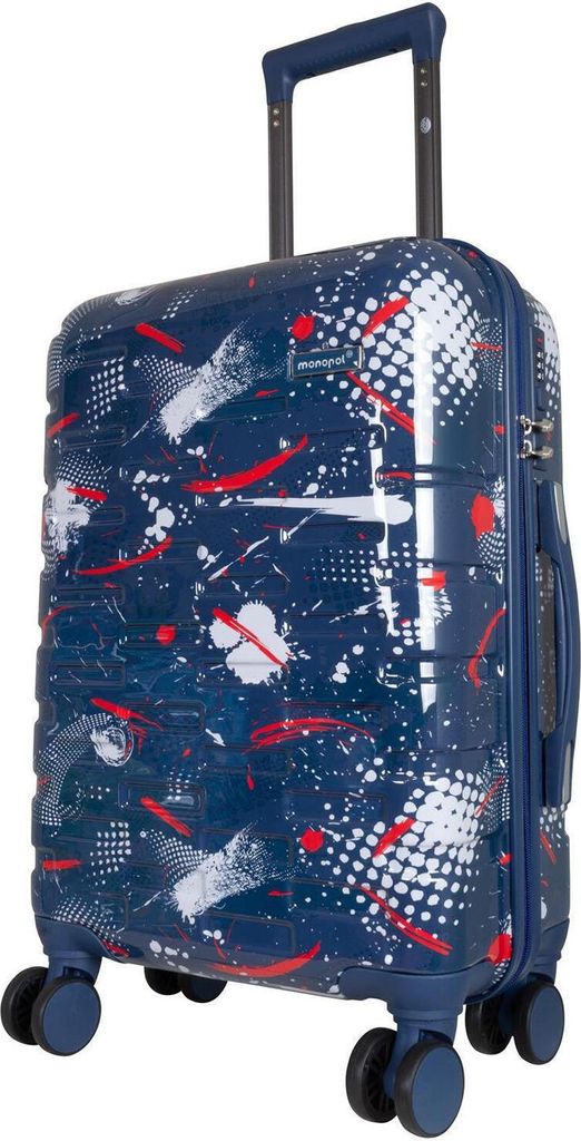 Hartschalen Trolley Koffer Handgepäck - Cespara Dunkelblau Produktbild 