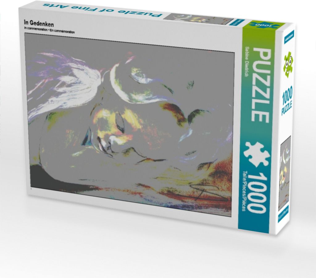 Calvendo In Gedenken 1000 Teile Puzzle quer 640x480mm, Diedrich Sabine; 7328165