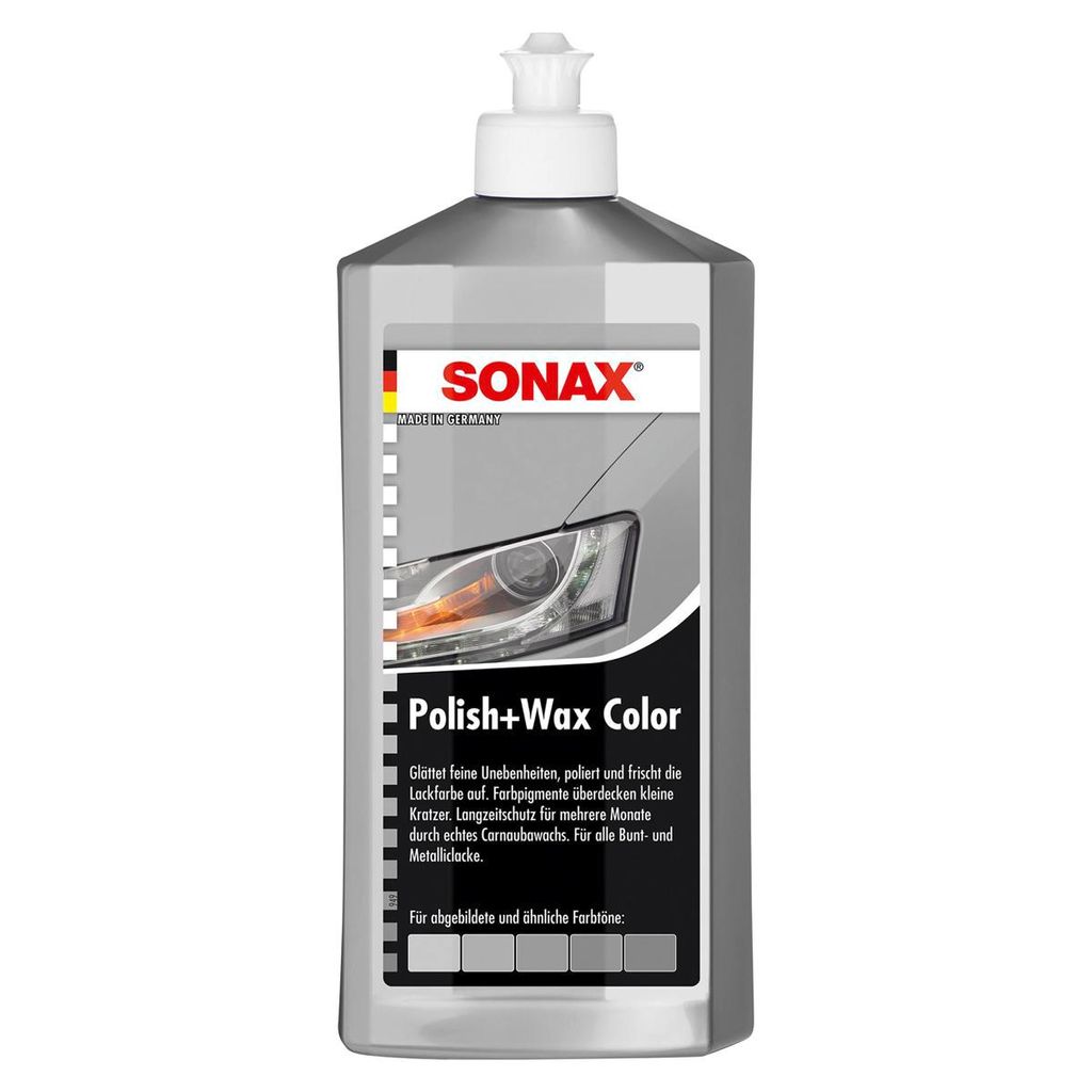 Sonax Polish und Wax Color NanoPro silber/grau 500 Produktbild 