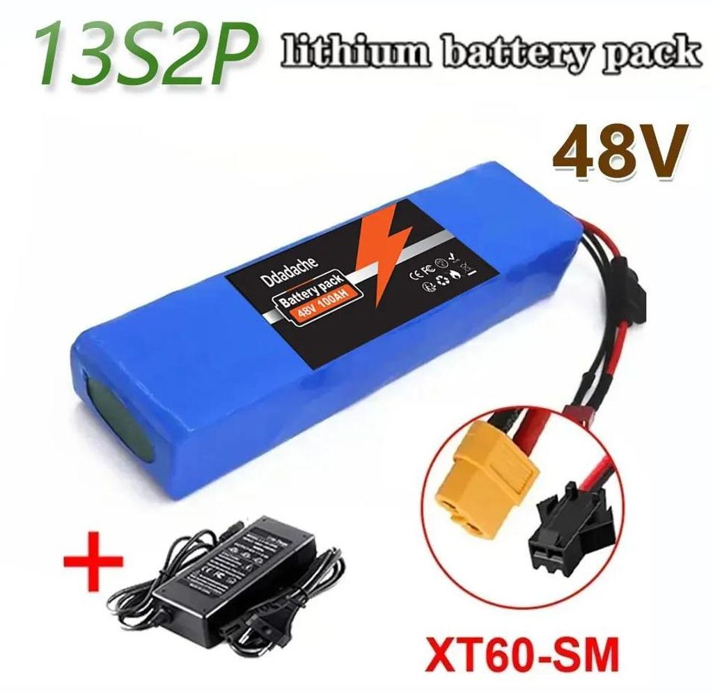 Batteria agli ioni di litio - Pacco batteria da 48 V 13S2P Immagine del prodotto 