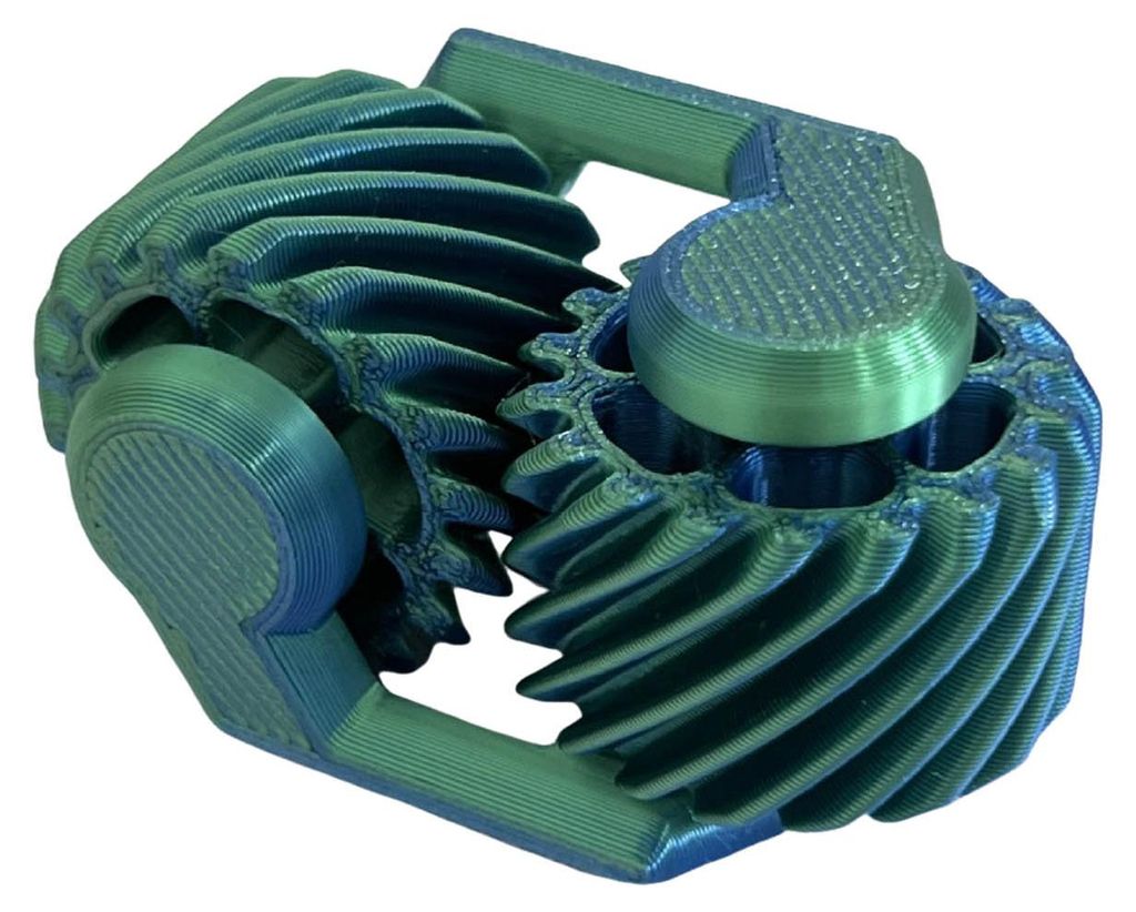3D-gedruckter Fidget Spinner – Stressabbau, sensorisches Spielzeug, tragbar, für Reisen, Konzentrationsförderung, Büro