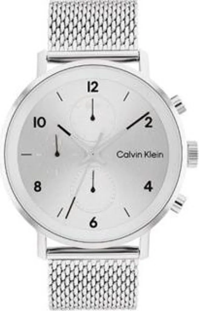 Montre Analogique Calvin Klein 25200107 Bracelet Maille Milanaise