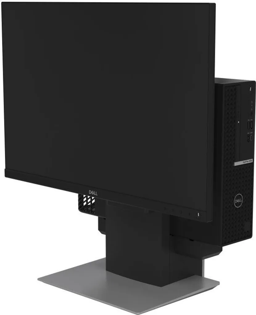 Support écran et PC Dell OSS21 combiné pour un poste de travail épuré