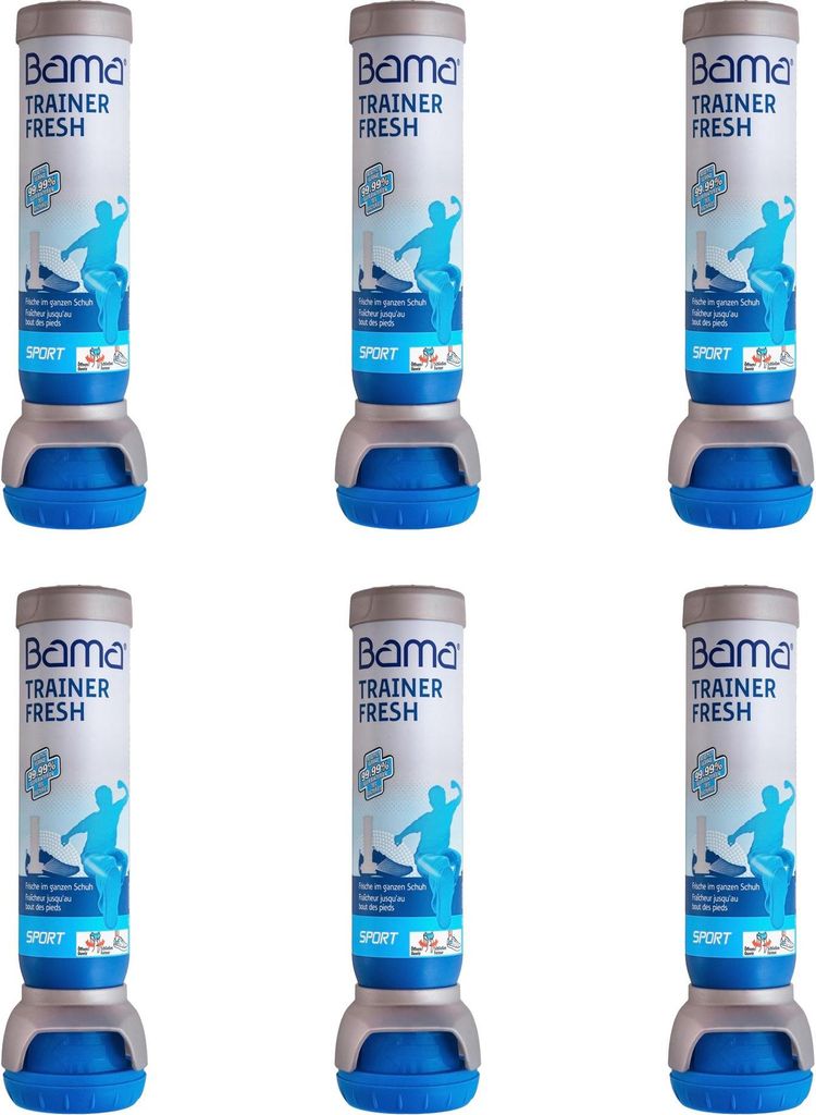 Bama Trainer Fresh Schuh-Erfrischer, Deodorant - 6x 100 ml Produktbild 