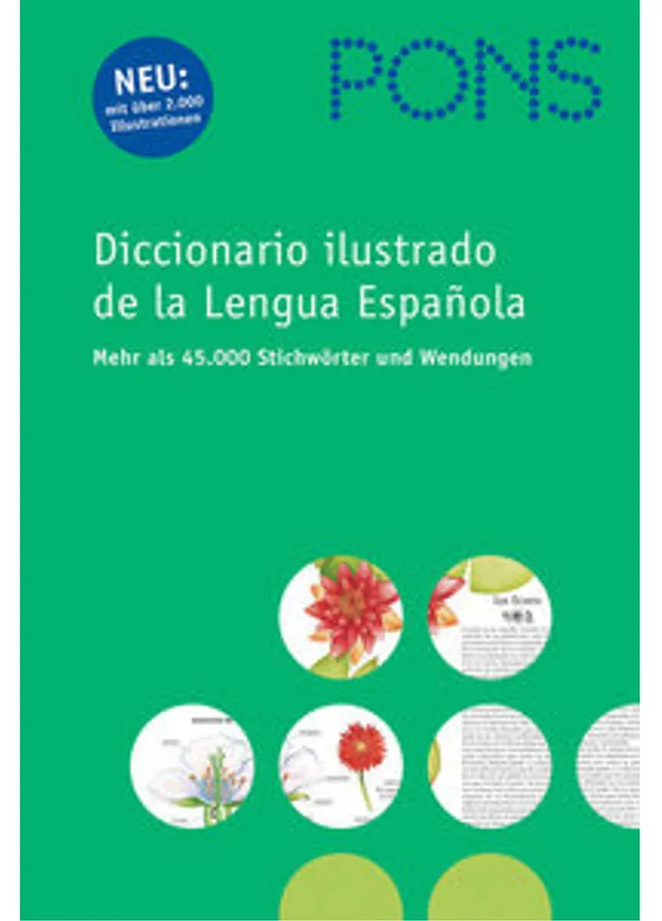 Grand Diccionario de la lengua española illustré - 1200 Pages Couleur