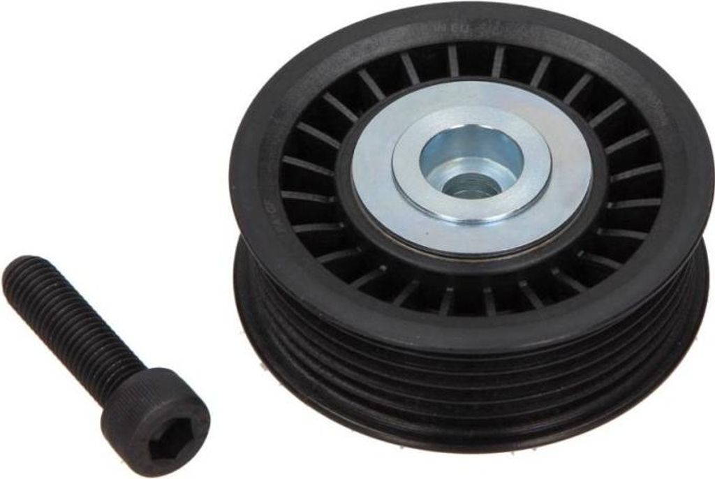MAXGEAR 54-0714 Umlenkrolle Keilrippenriemen 81mm passend für MERCEDES-BENZ B-Klasse (W246, W242) A-Klasse (W176) CLA Coupe (C117) GLA (X156)