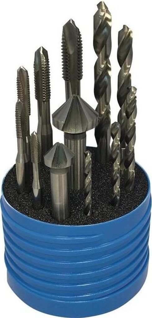 Metallbearbeitungsset 12tlg.3 in 1 Multibox PROMAT