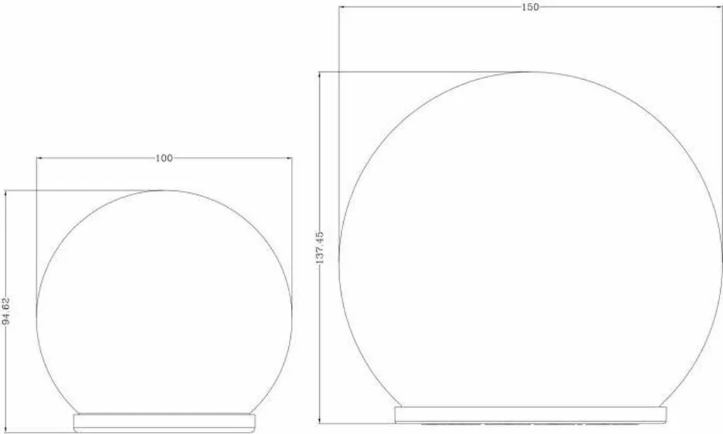 Applique Murale Galix Ø 15 cm - Idéale pour Couloir et Entrée Moderne