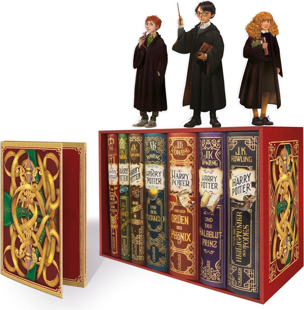 Harry Potter: Band 1-7 im Schuber - mit exklusivem Extra! Produktbild 