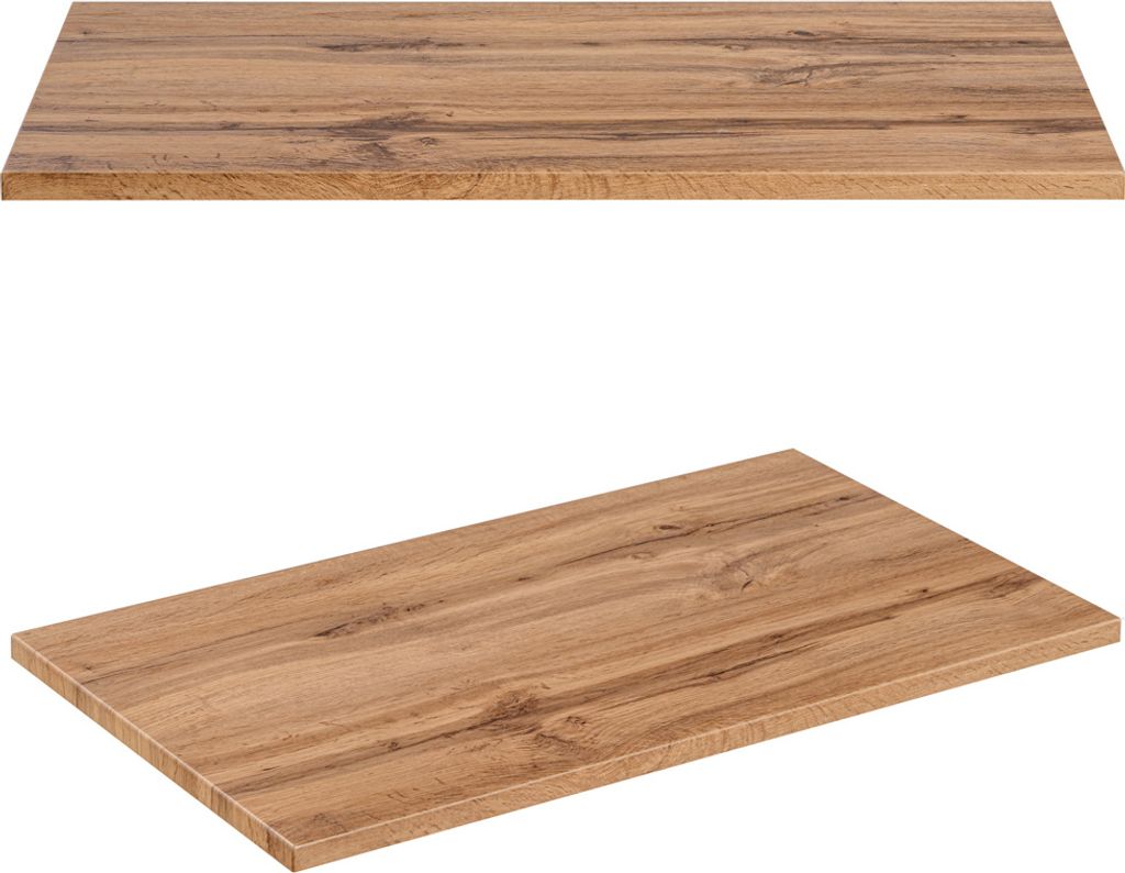 Waschtisch-Unterschrank 80cm mit Keramik Waschbecken Produktbild 7