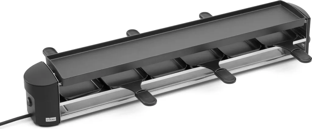 Service à raclette convivial pour 6 convives Stockli Grill 1000 Watts