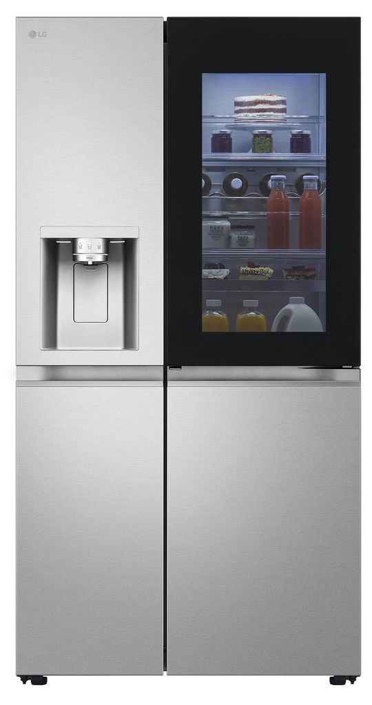 LG GSXE91MBAD Side by side 628 Liter Door-in-Door Eis- und Wasserspender