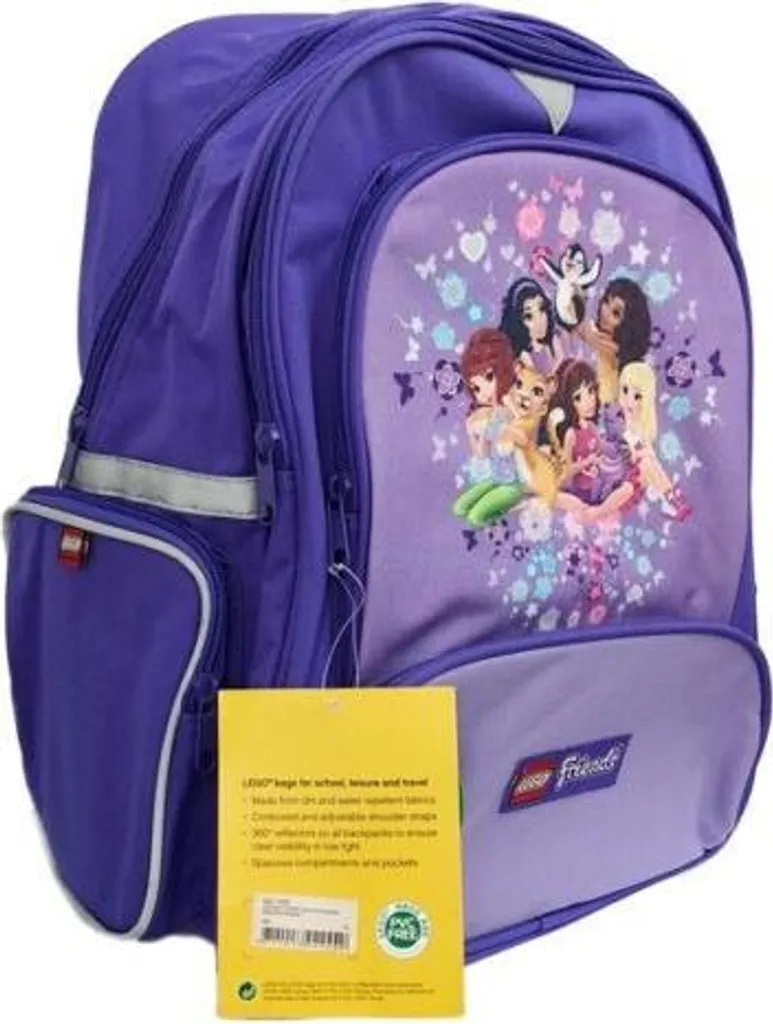 Sac à dos Lego Friends : fini le mal de dos avec ses bretelles ajustables