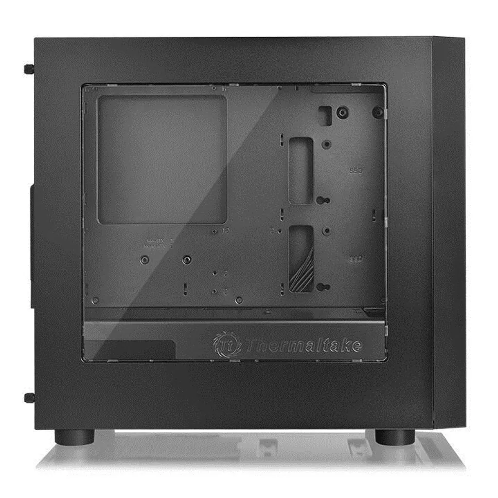 Case PC Thermaltake Versa H17 Window Nero - Mini Tower Gaming Elegante - 7