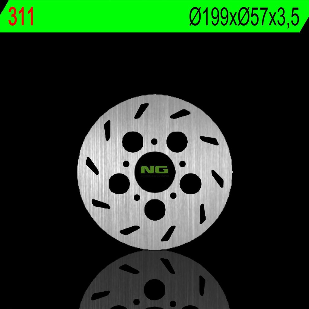 Ng Bremsscheibe Hinten Rieju 50Rs 1 97-01 (199X57X3.5Mm) Produktbild 